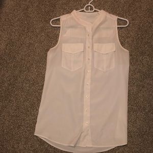 JCrew White Tank Top